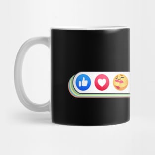 Angry Reacts Only Retro Jump Mug